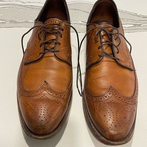 Allen Edmond “McCallister” dress shoes in Walnut.